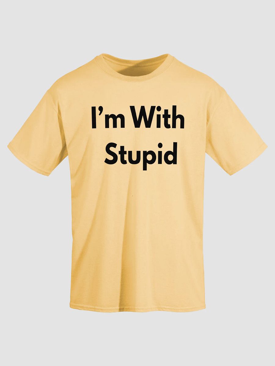 I'm With Stupid Shirt product image (3)