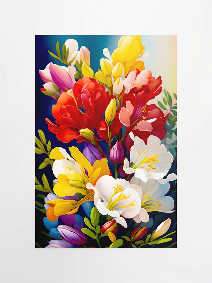 Purple Freesia Flower Poster product image (2)