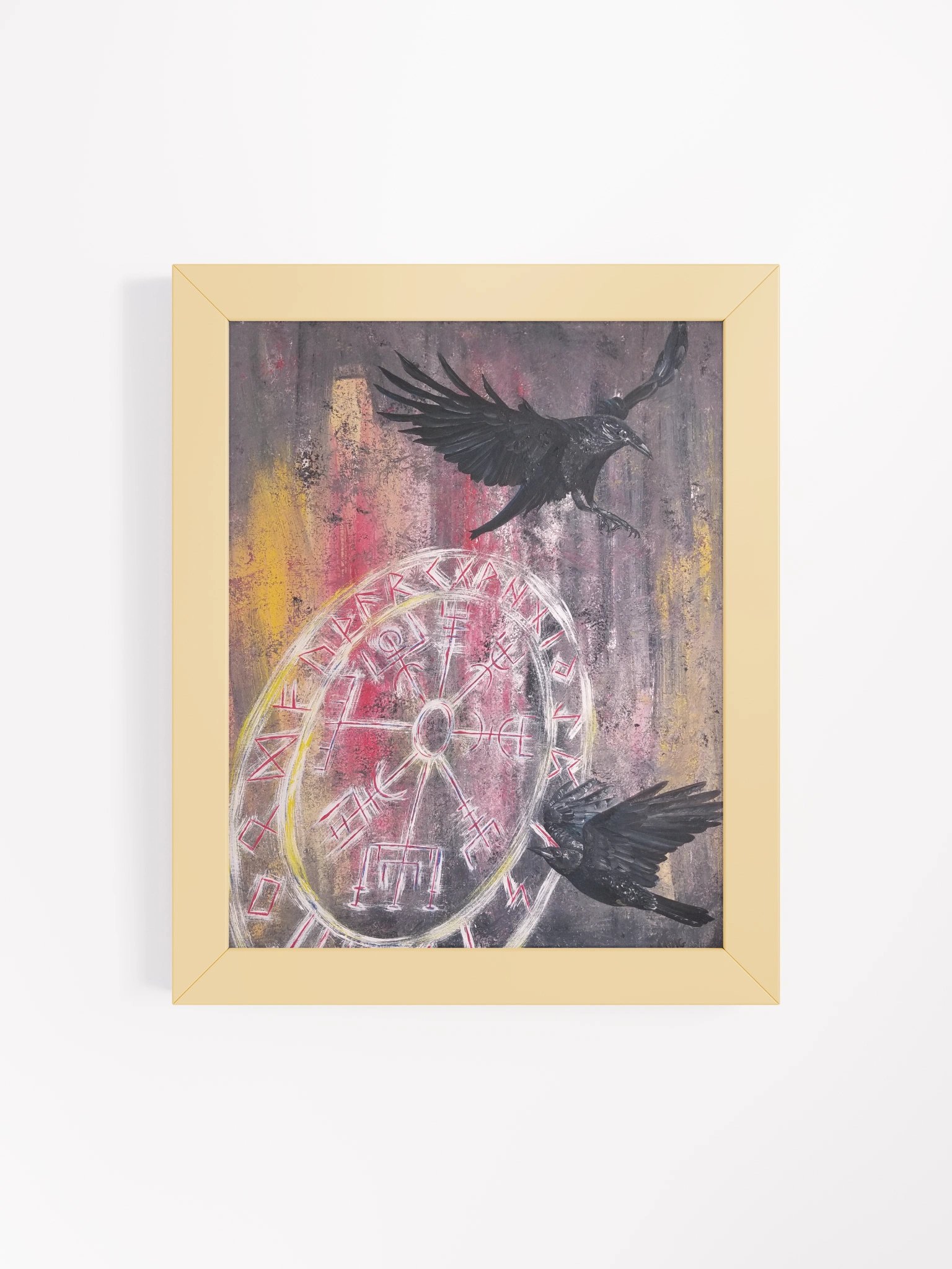 Hither Huginn Thither Muninn Framed Print product image (19)