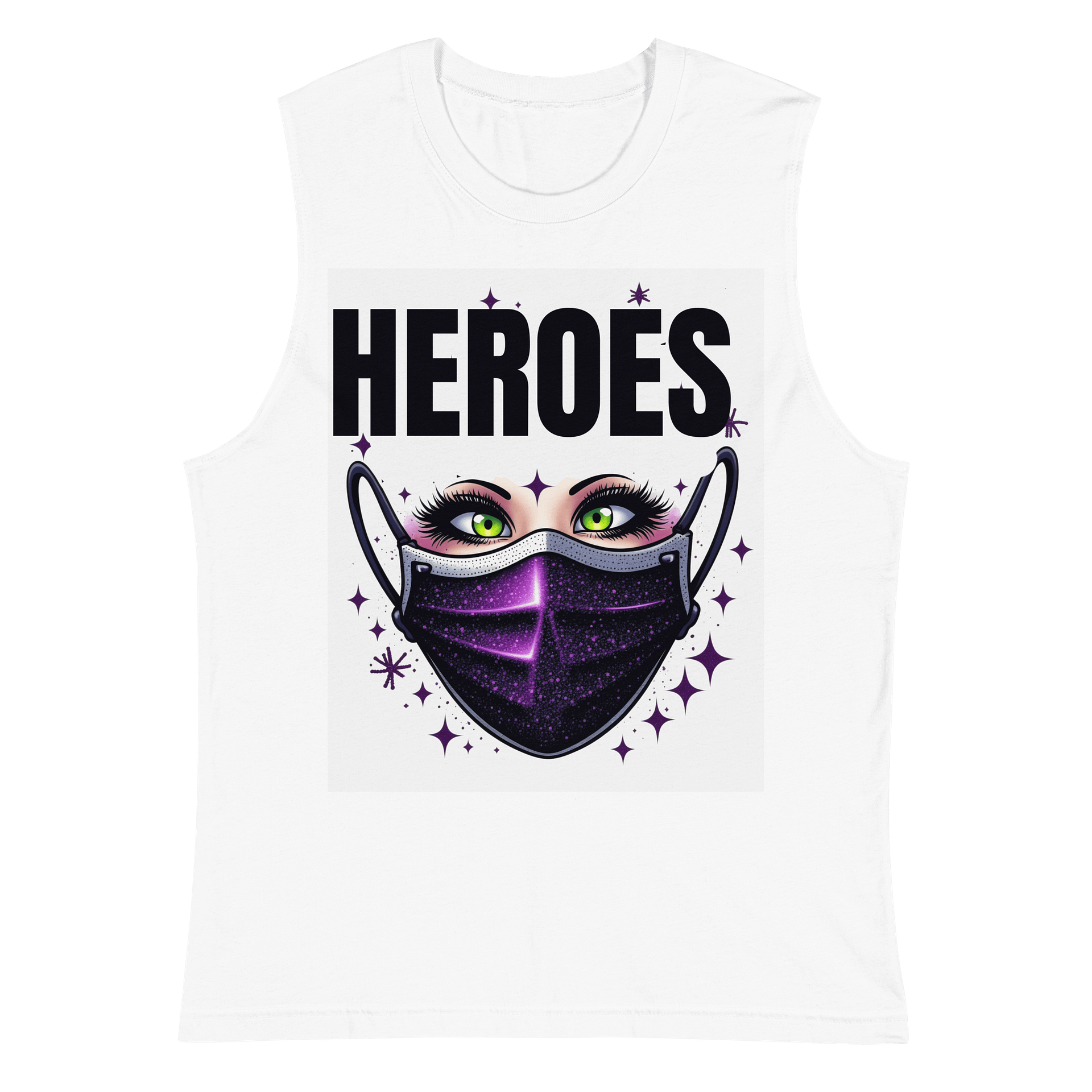 Sparkling Heroes Muscle Tank product image (2)