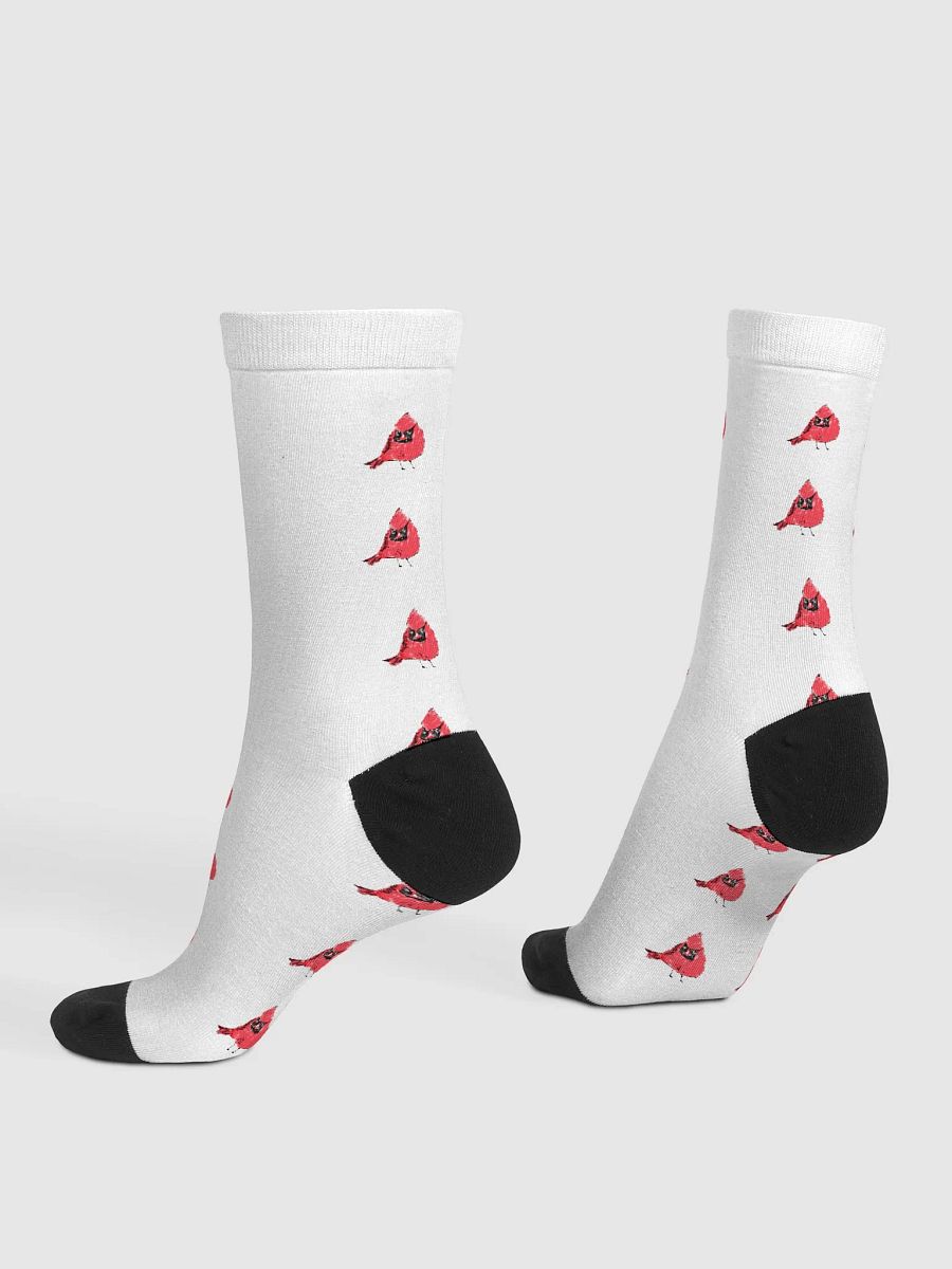Shirley’s Cardinal crew socks product image (4)