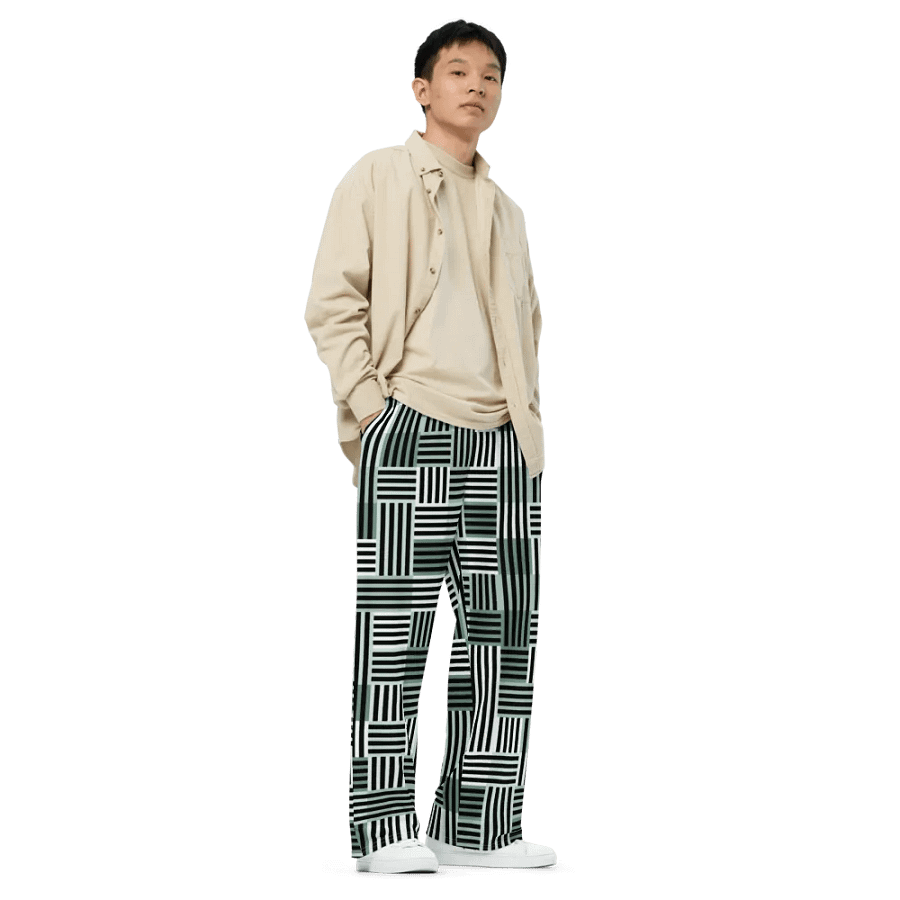 BUIII Minimalism: Mint Oasis Wide-Leg Pants product image (8)