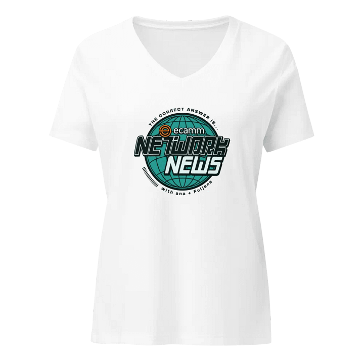 Ecamm Network News T-Shirt (Women's Cut) product image (1)
