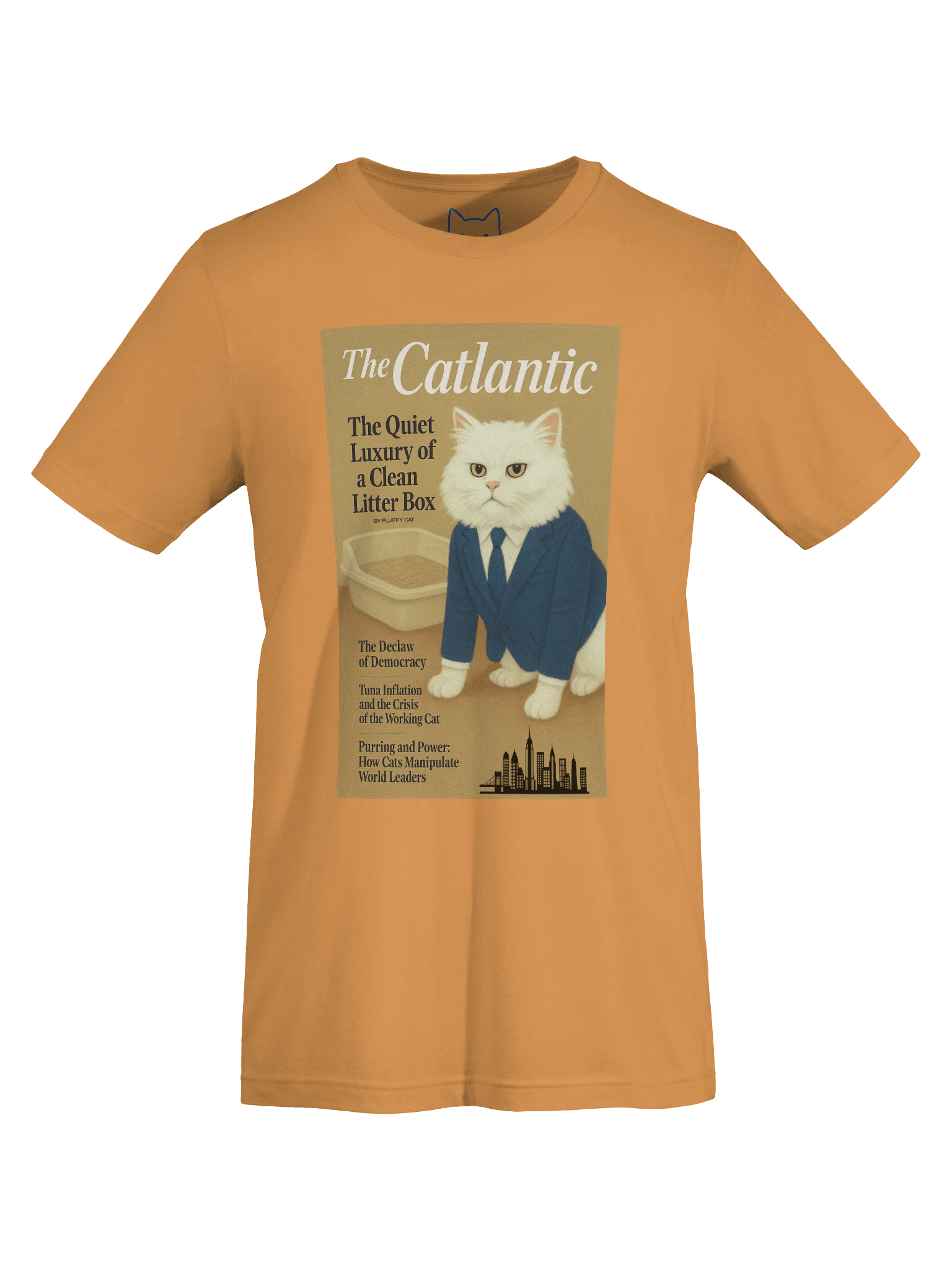 The Catlantic Magazine Parody "Quiet Luxury" Unisex T-Shirt product image (55)