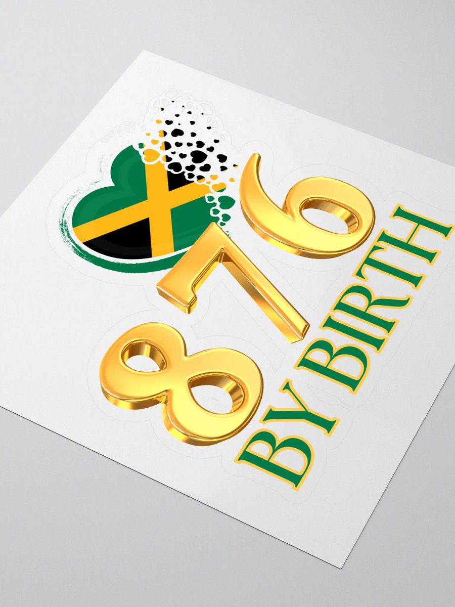 876 By Birth Sticker product image (3)