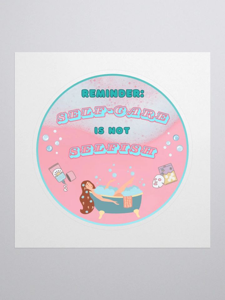 Self-Care (Sticker) product image (1)