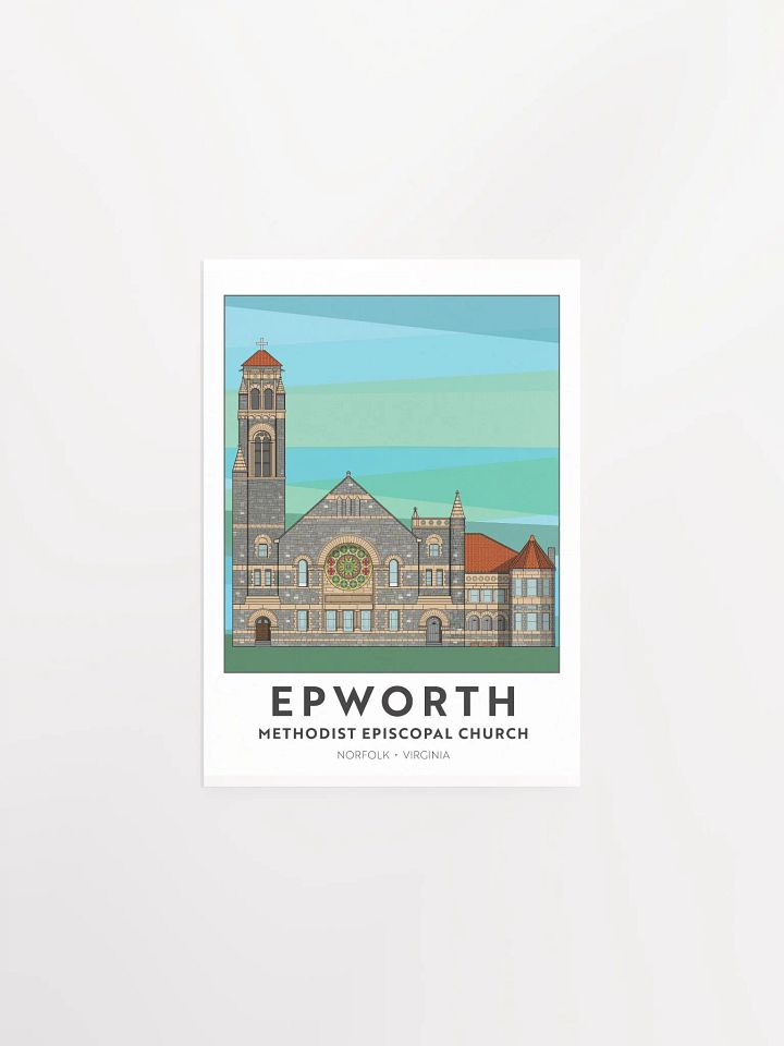 Epworth Church Art Print product image (2)