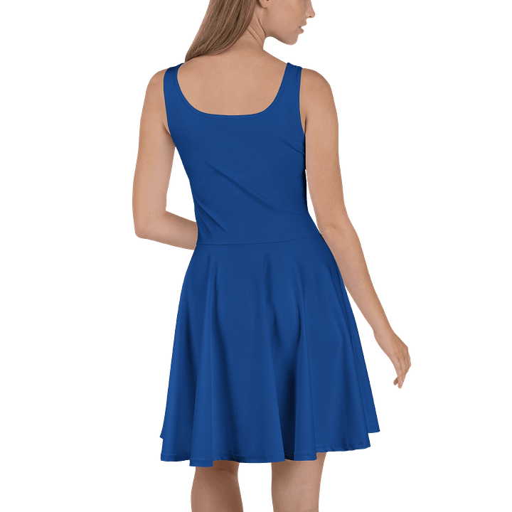 Midnight Veil Designs Blue Gothic Skater Dress - XS to 3XL product image (2)