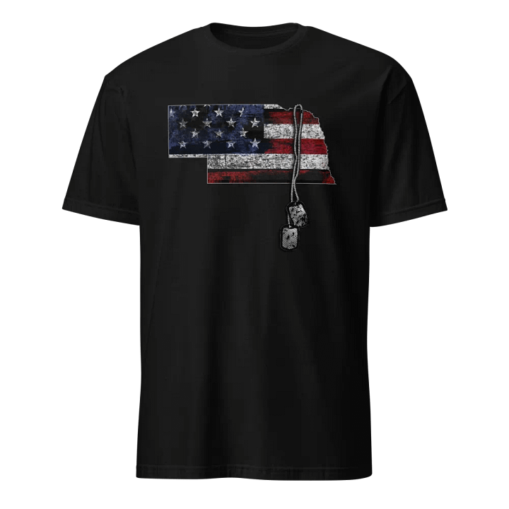Nebraska Veteran Dog Tags product image (1)