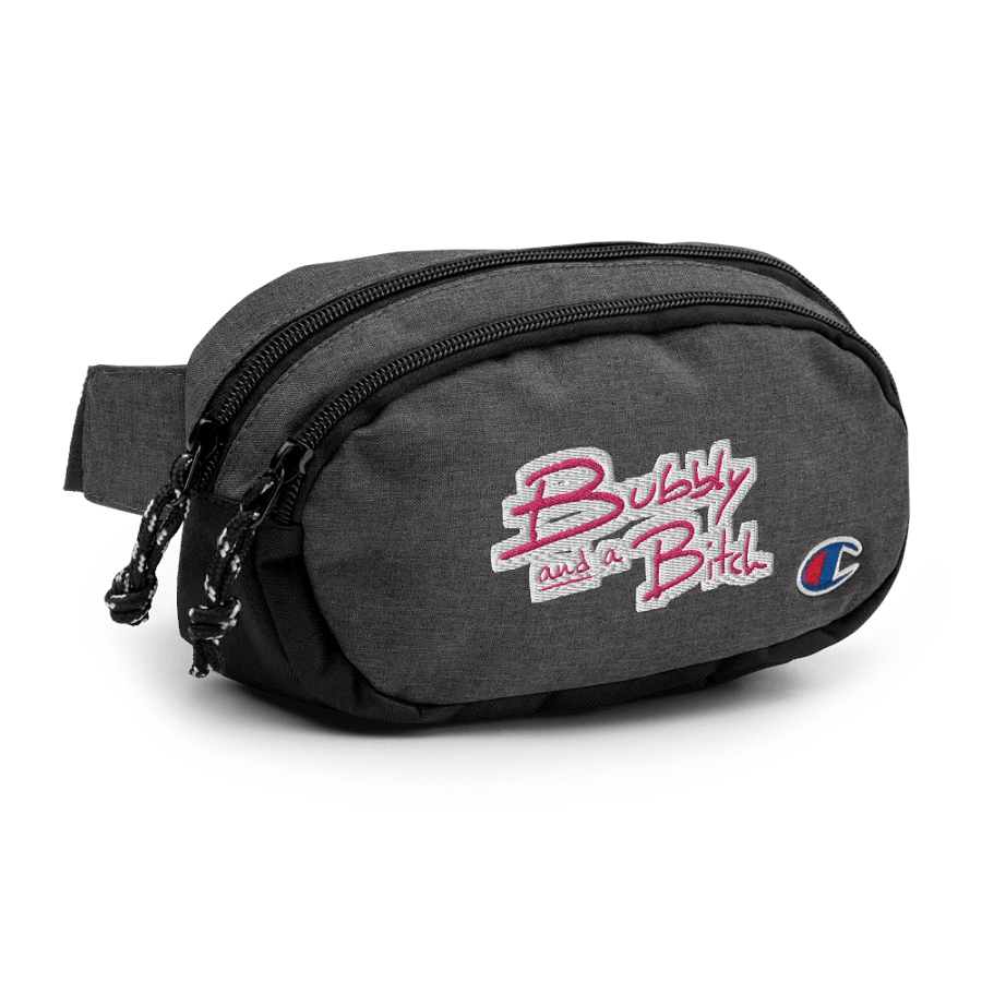 Bubbly and a B (pink bubble design) champion fanny pack product image (3)