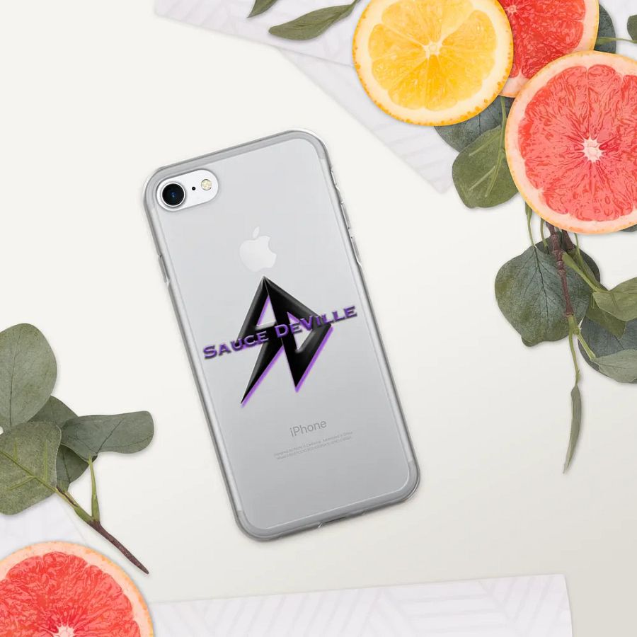 SauceDeVille Sleek & Modern iPhone® Clear Case product image (338)