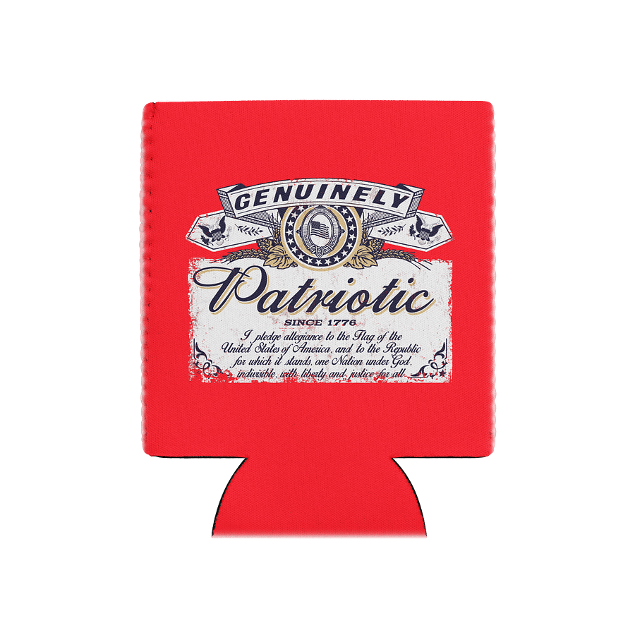 Genuinely Patriotic Coozie product image (1)