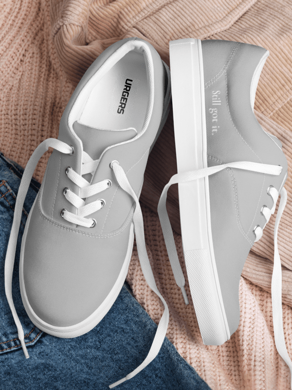 Urgers Warm Grey Lace-Up Shoes product image (1)