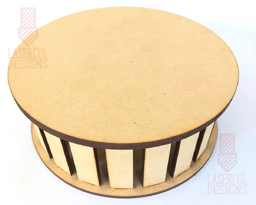 Round box (4 styles) - Laser Cut Files product image (9)