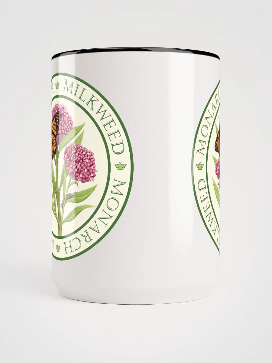 Monarch - Milkweed Black & White Mug product image (5)