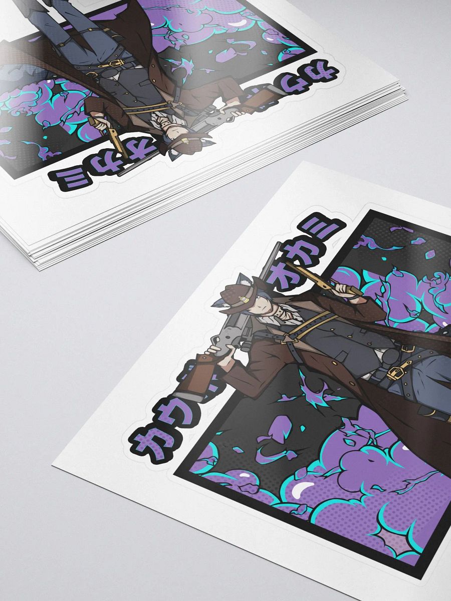Cowboy Wolf Sticker product image (5)