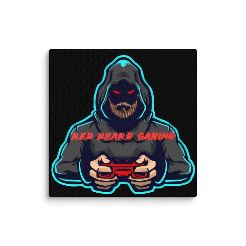 Red beard gaming canvas