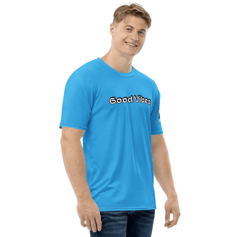 Good Vibes shirt - blue product image (4)