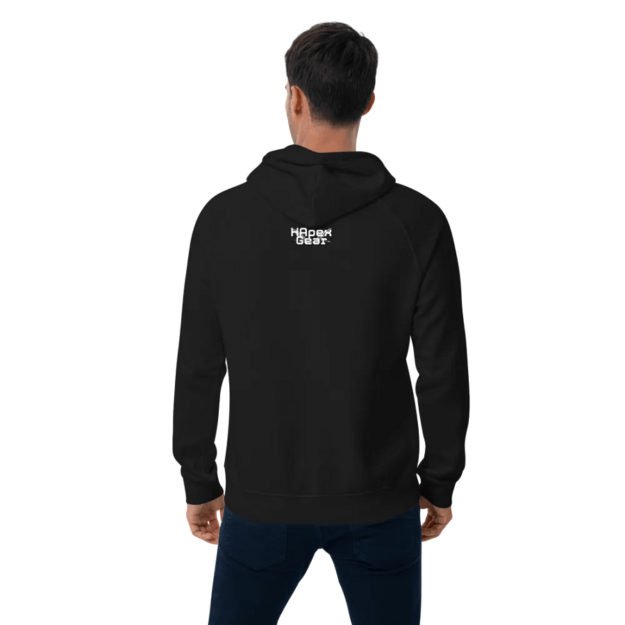 Unisex Eco Raglan Hoodie - Mr I'm Not Important product image (7)