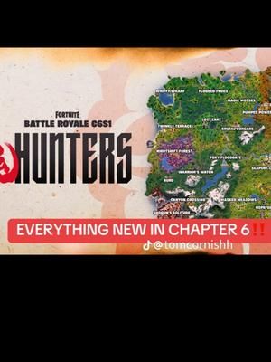 Everything New in Fortnite Chapter 6: Hunters! #fortnite #fortniteclips #shorts #trending #viral #fyp #gaming 