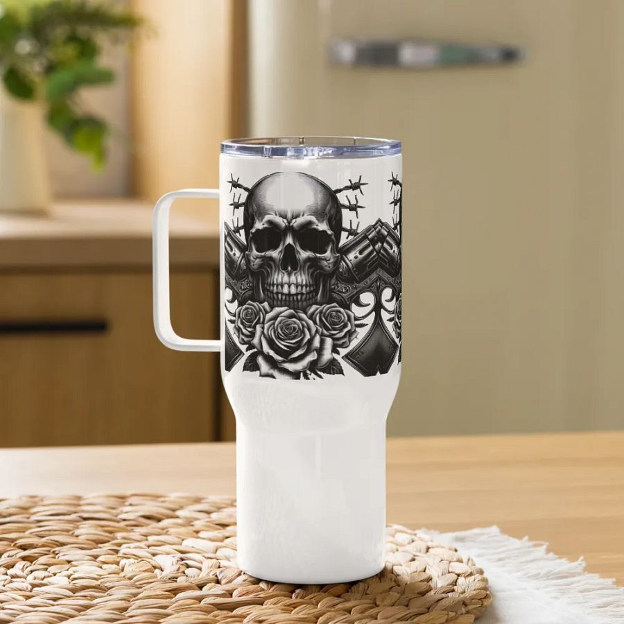 Skullz N Bullets Travel Cup product image (10)