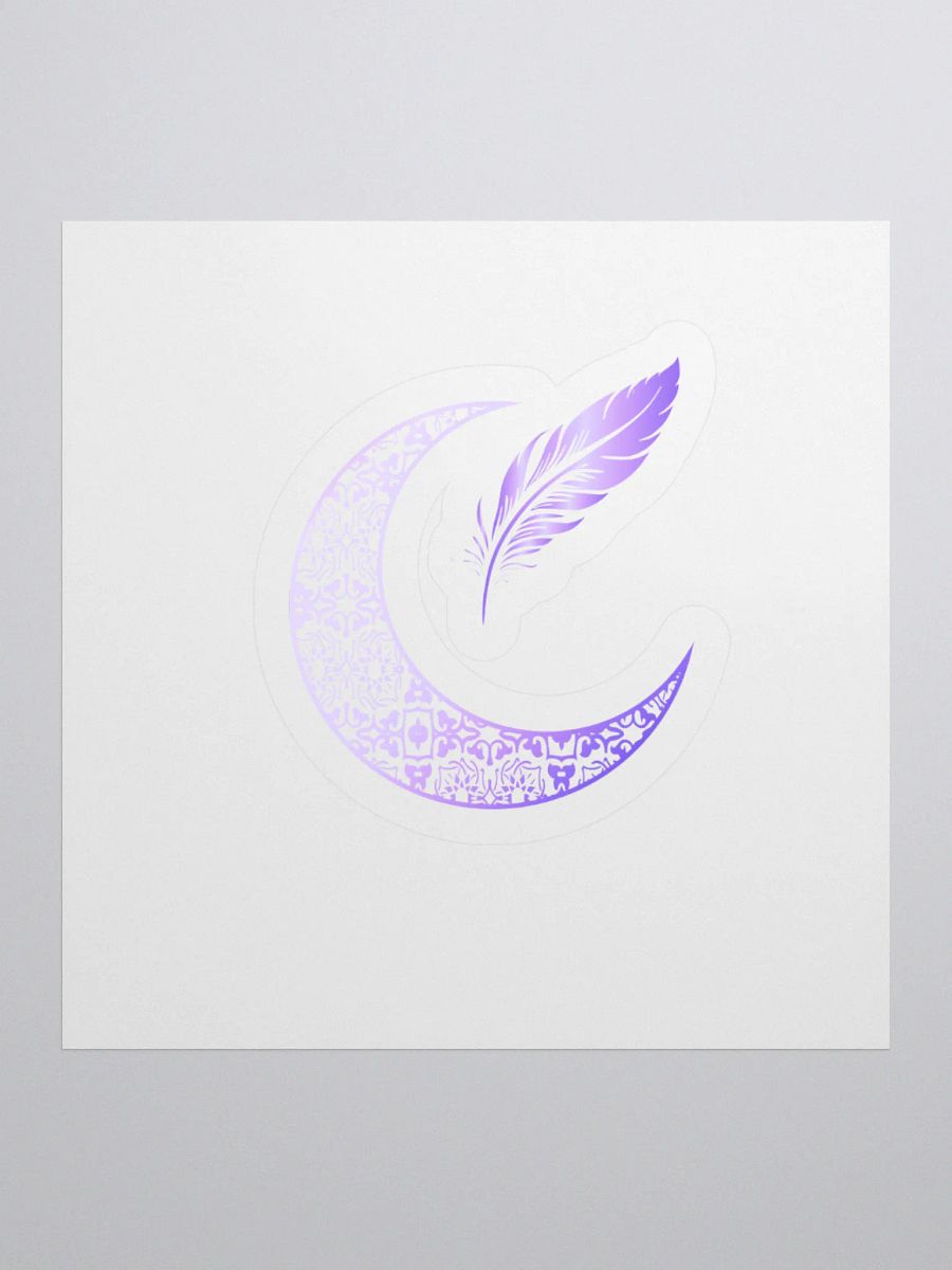 Ravenwood Writing Logo (Purple) Sticker product image (1)