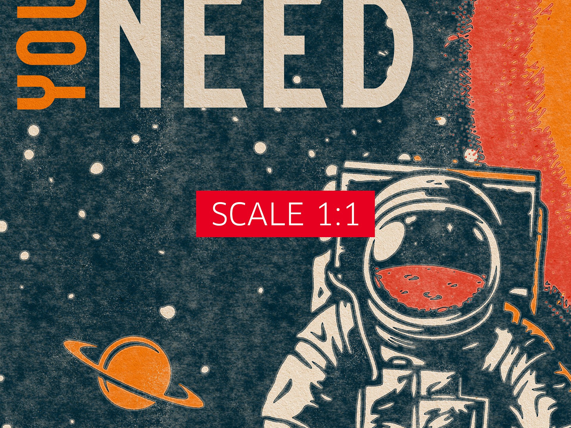 You need more Mars — Vintage space poster, retro space art, propaganda poster, retrofuturism art, retro sci-fi print product image (4)