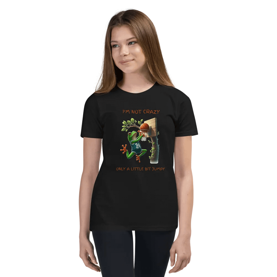 Jumping Frog Basketball Youth T-Shirt product image (2)