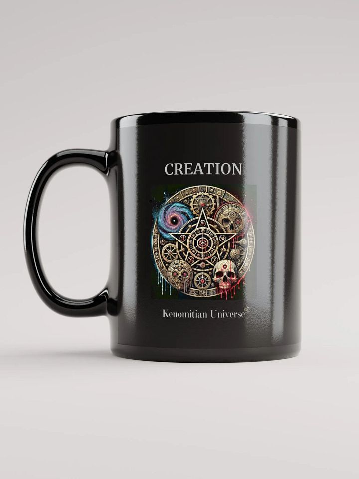 Creation | Black Glossy Mug product image (2)