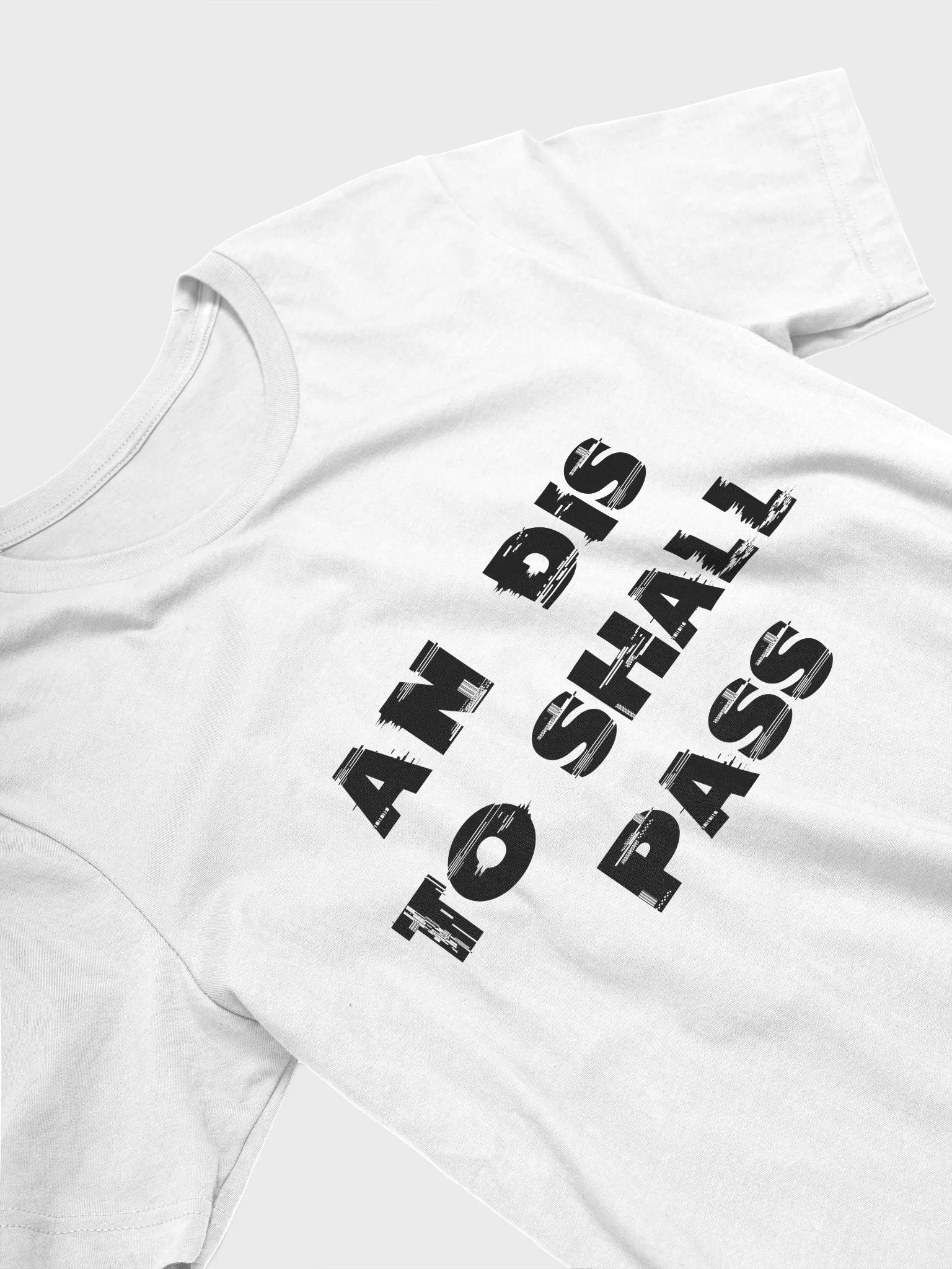 AN DIS TO SHALL PASS(BLACK PRINT) product image (3)