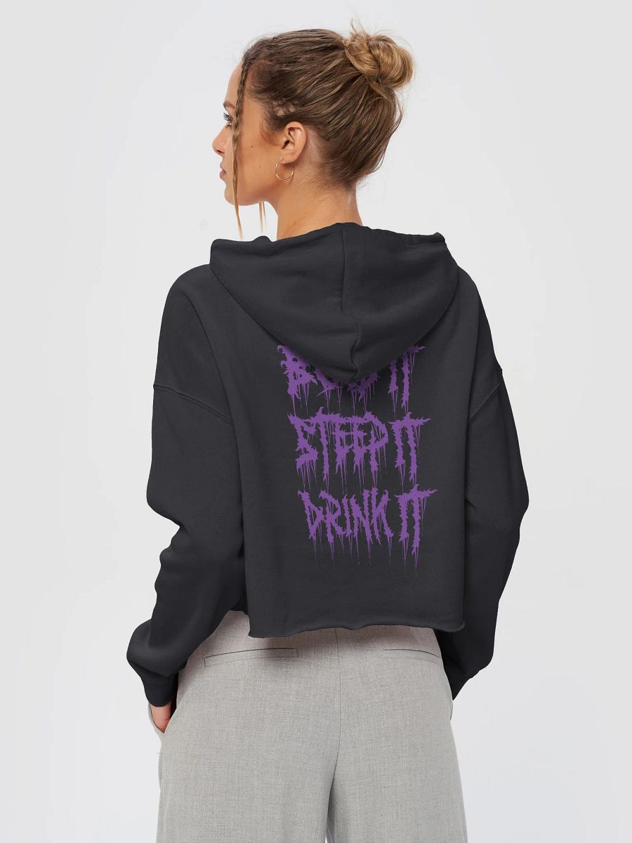 The Slam Queen Death Metal Cropped Hoodie product image (4)