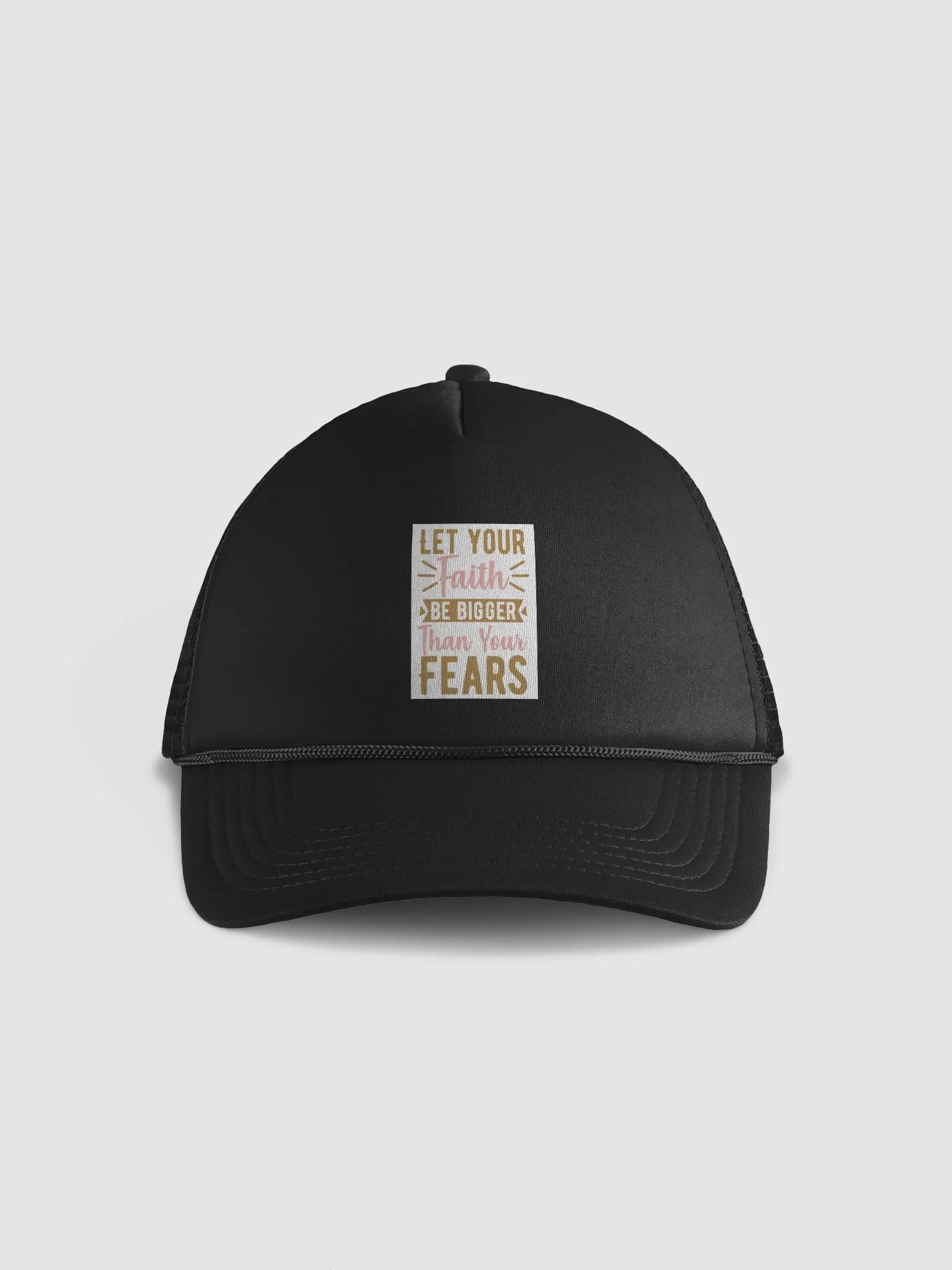 faith bigger then fear hat product image (2)