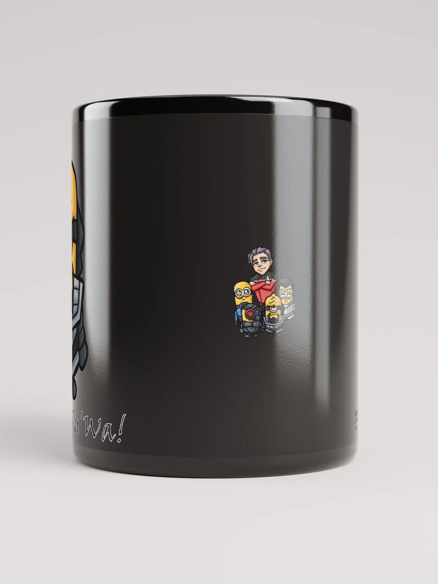 HaQ'Tu'Wa! Black Glossy Mug product image (5)