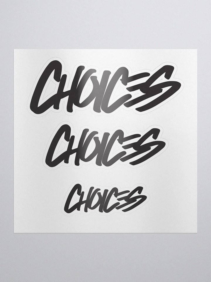 CHOICES Handwritten Logo product image (1)