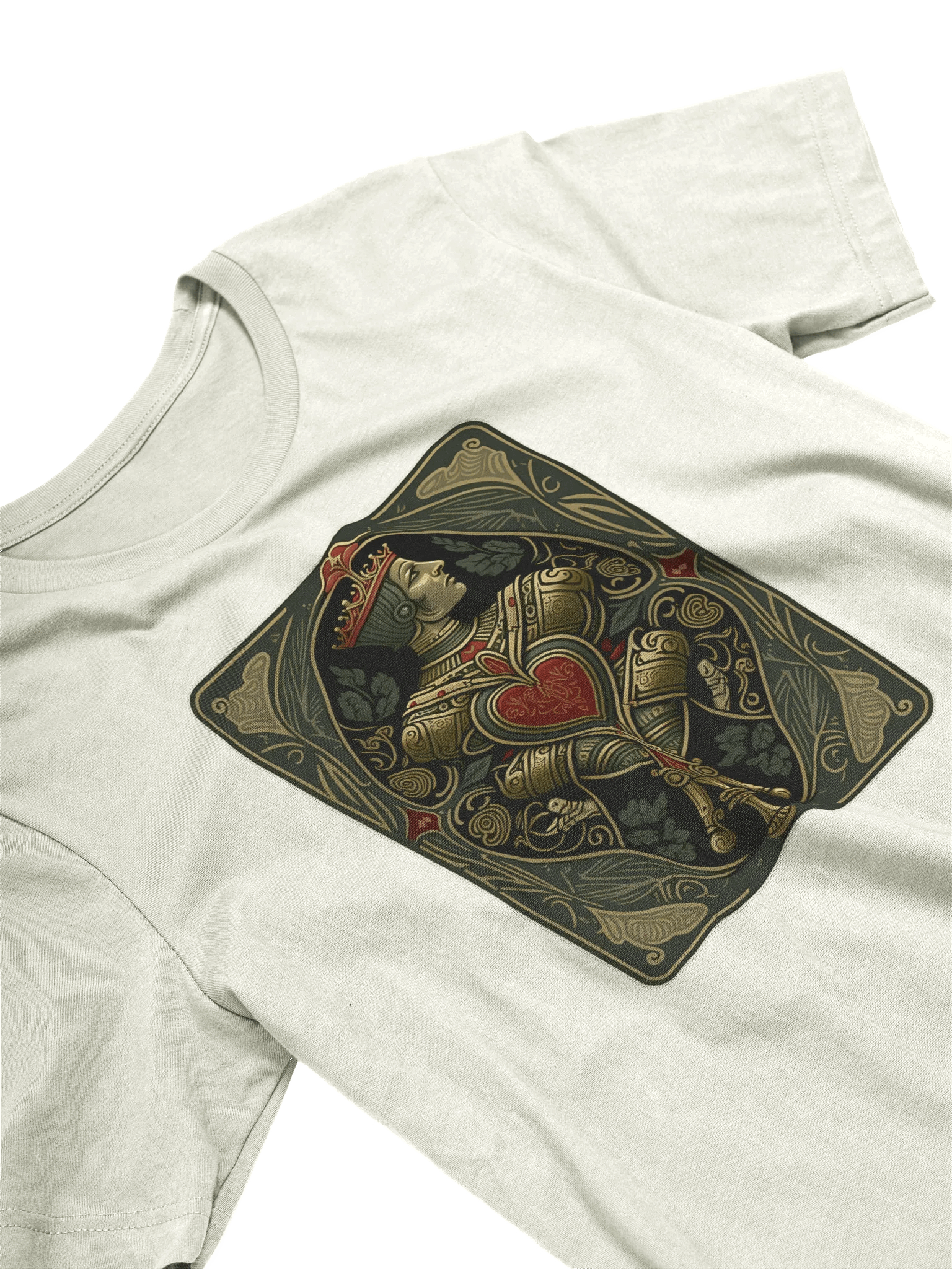 Regal Jack of Hearts Playing Card T-Shirt product image (3)