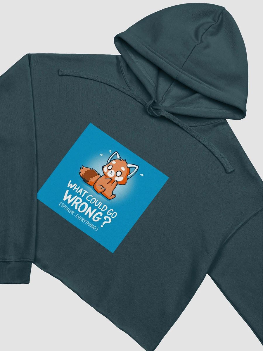 Red Panda Meme Bella Crop Hoodie product image (19)