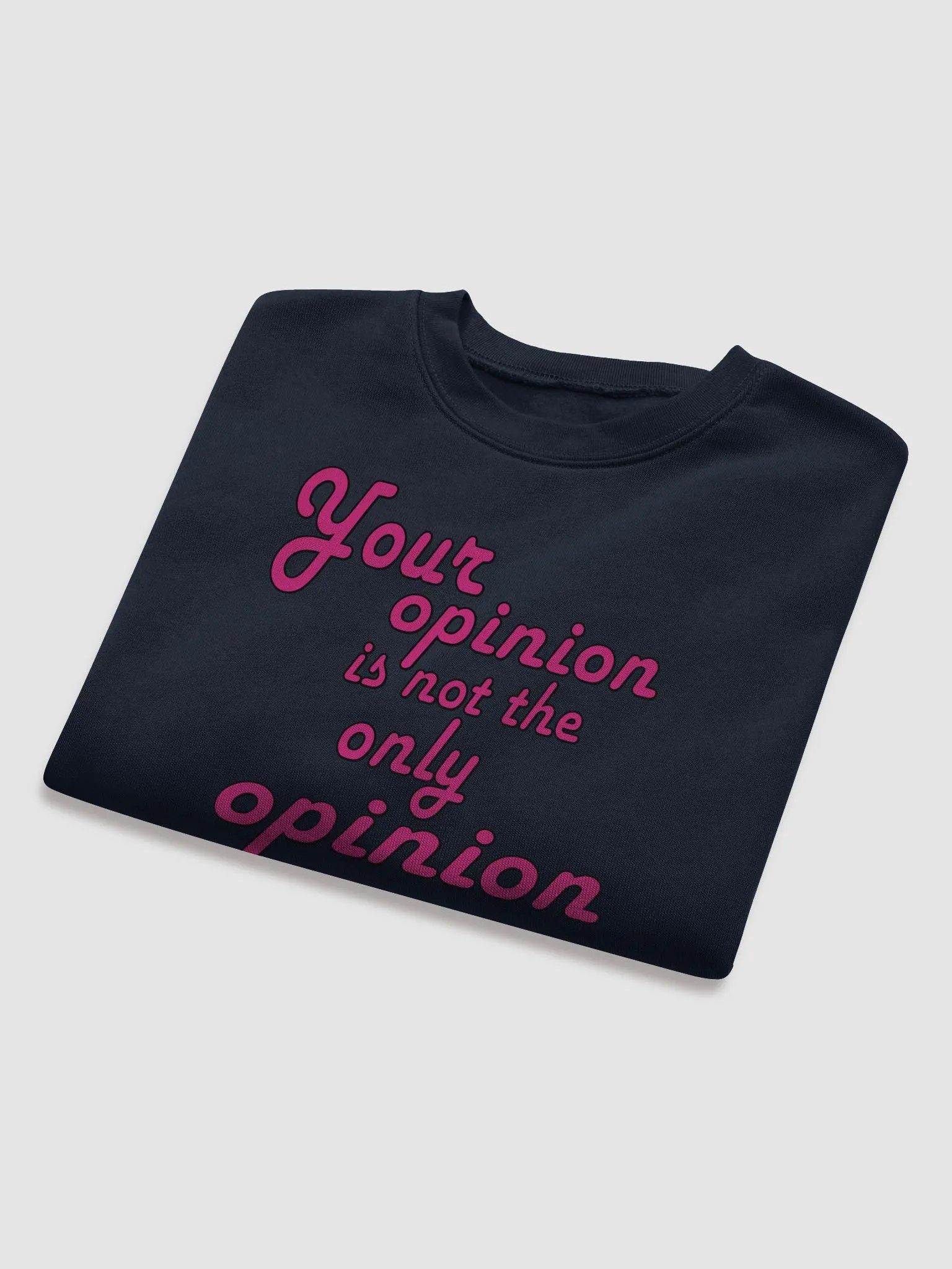 Your Opinion... Bella+Canvas Women's Fleece Crop Sweatshirt product image (5)
