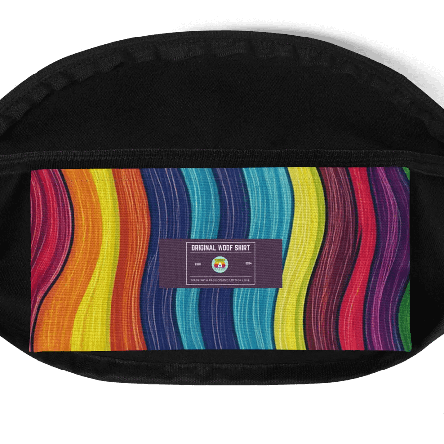 Rainbow Waves | Fanny Pack product image (5)