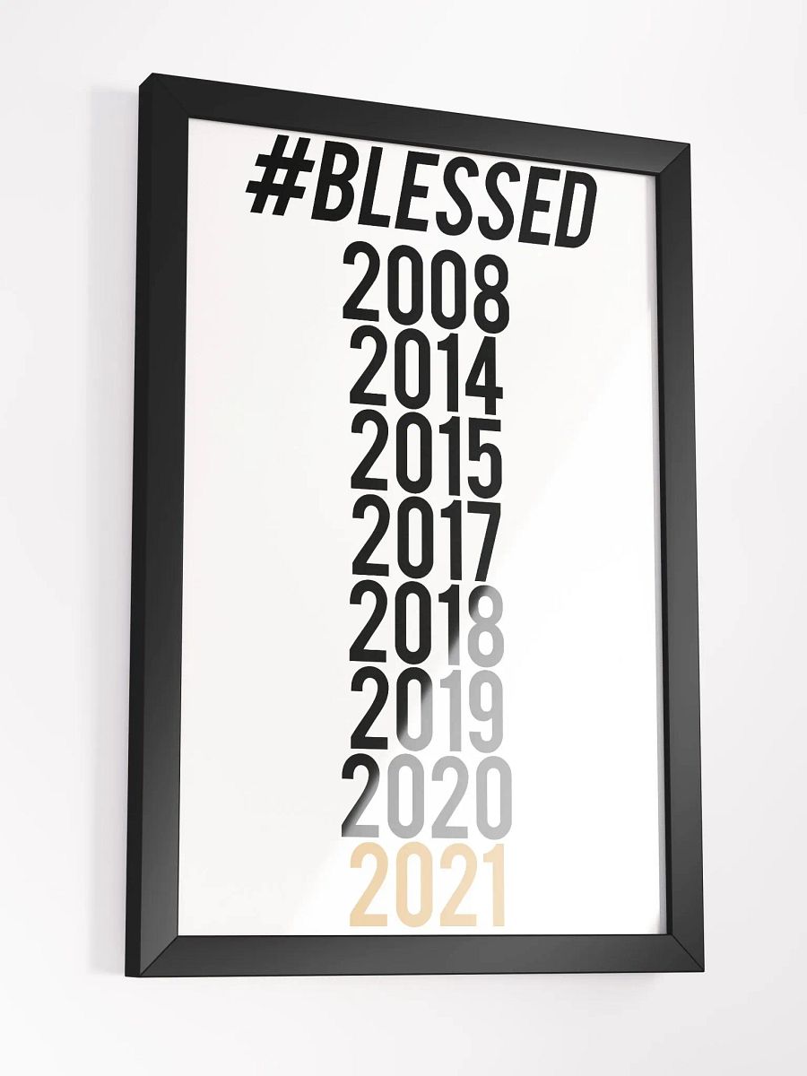 #Blessed Poster product image (3)