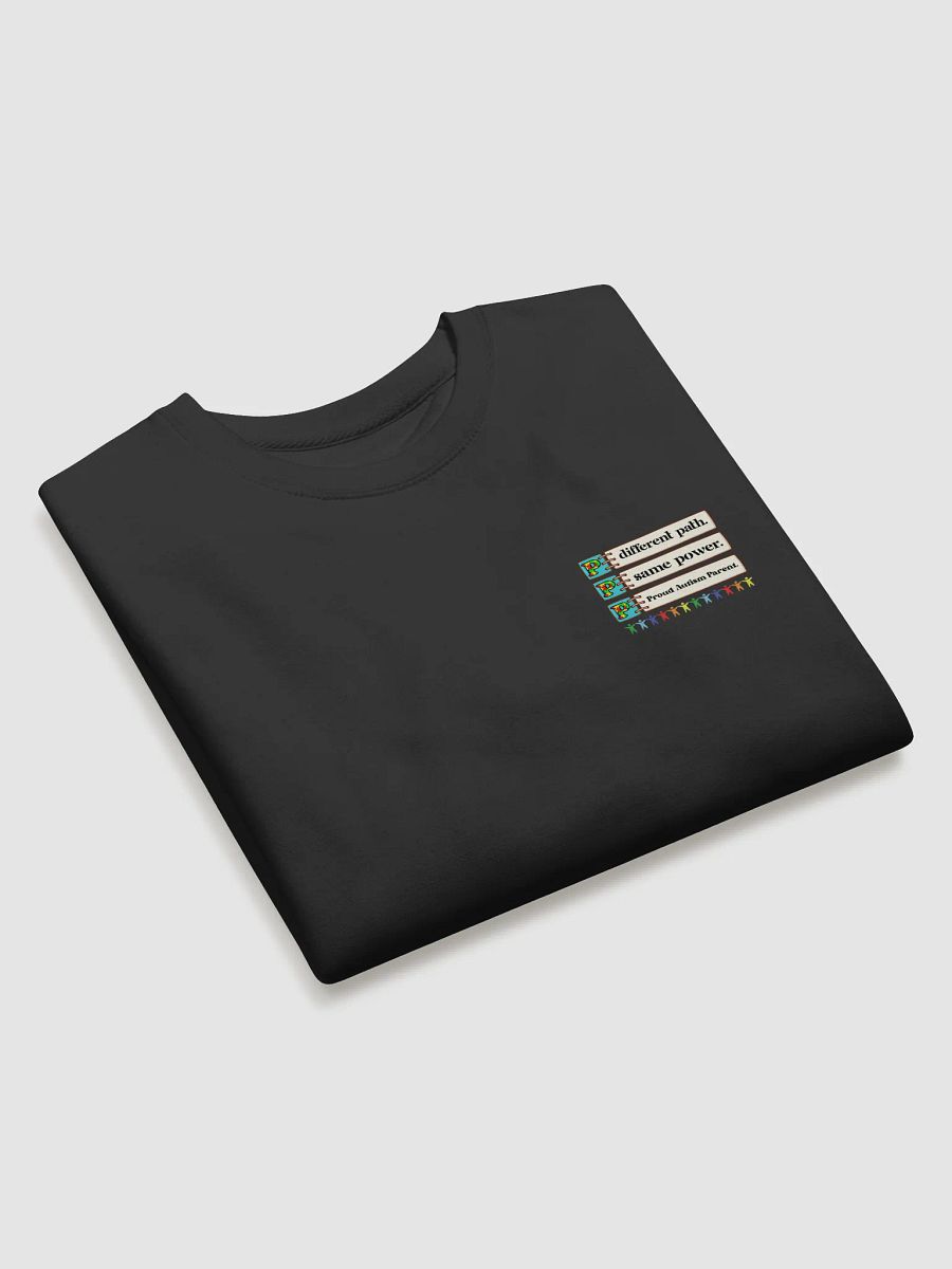Different path'. Same Power. Proud Autism Parent. Heritage Sweatshirt product image (3)