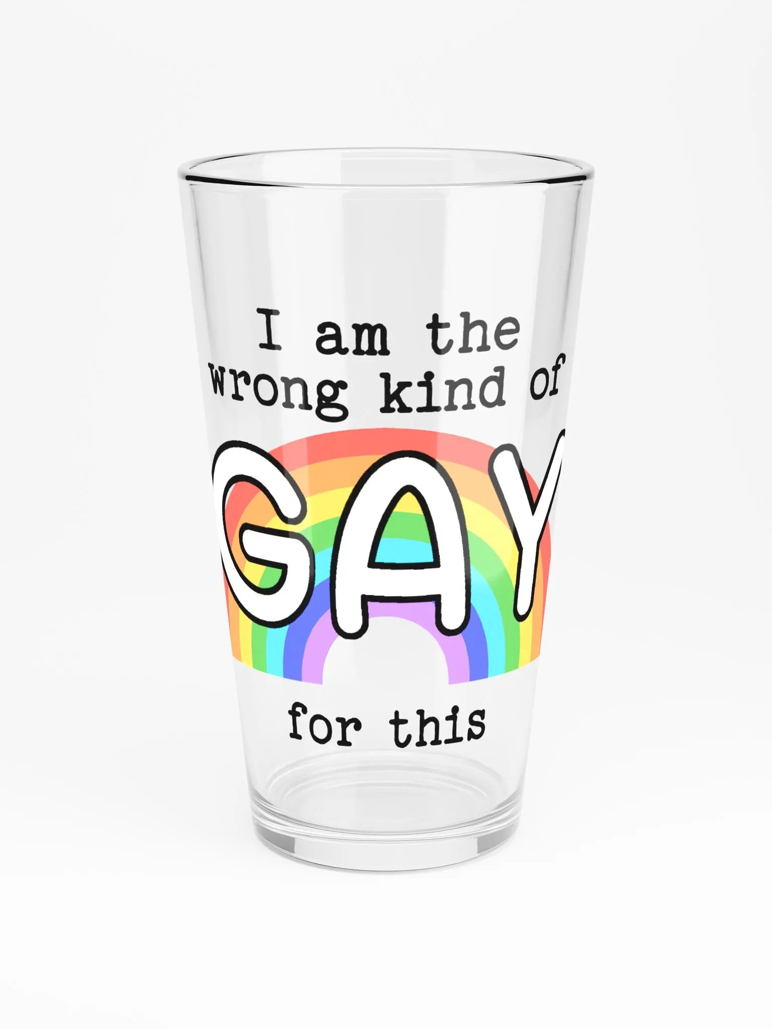 Wrong Kind of Gay (glass) product image (3)