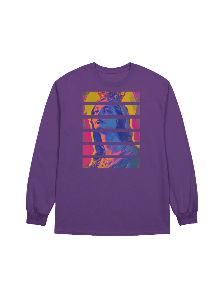 Crowned Holy Mary Long Sleeve Tee product image (26)