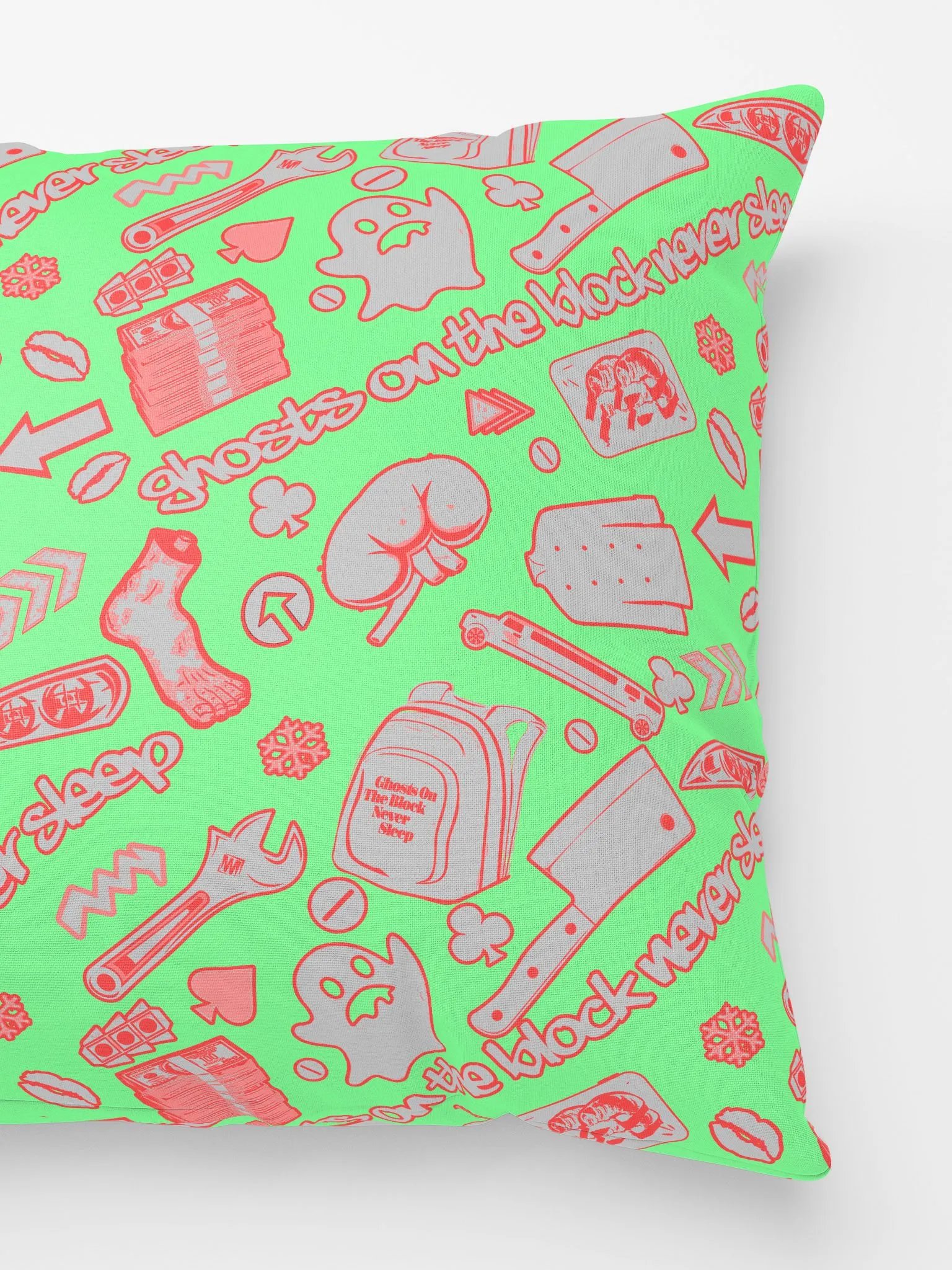 A8M - Ghosts On The Block Never Sleep Shorty Pillow (September Shortcake) product image (2)