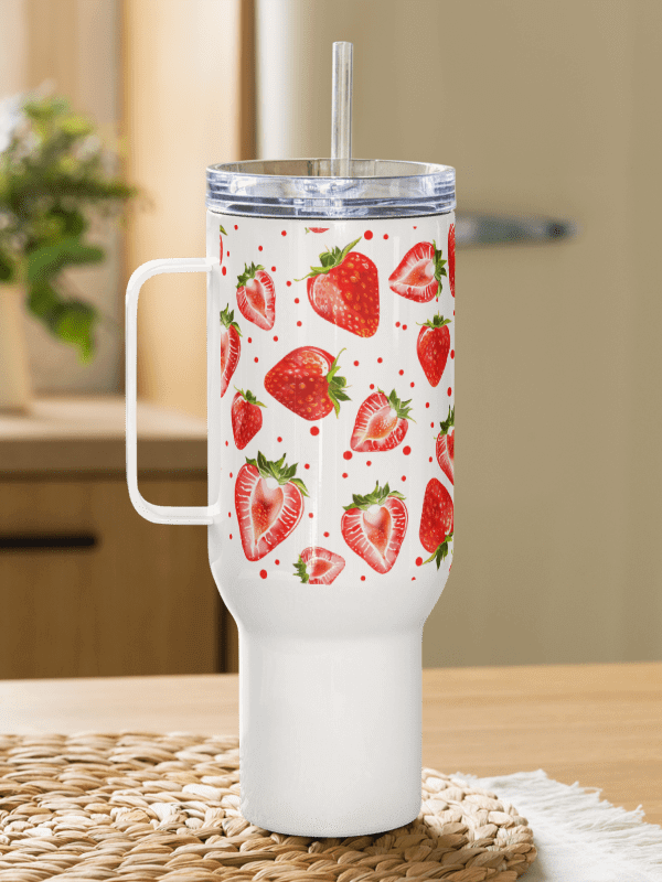 Strawberry Delight Travel Mug product image (4)
