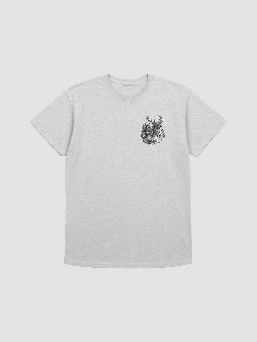 Vixen and Stag Always Together Back print T-shirt product image (3)