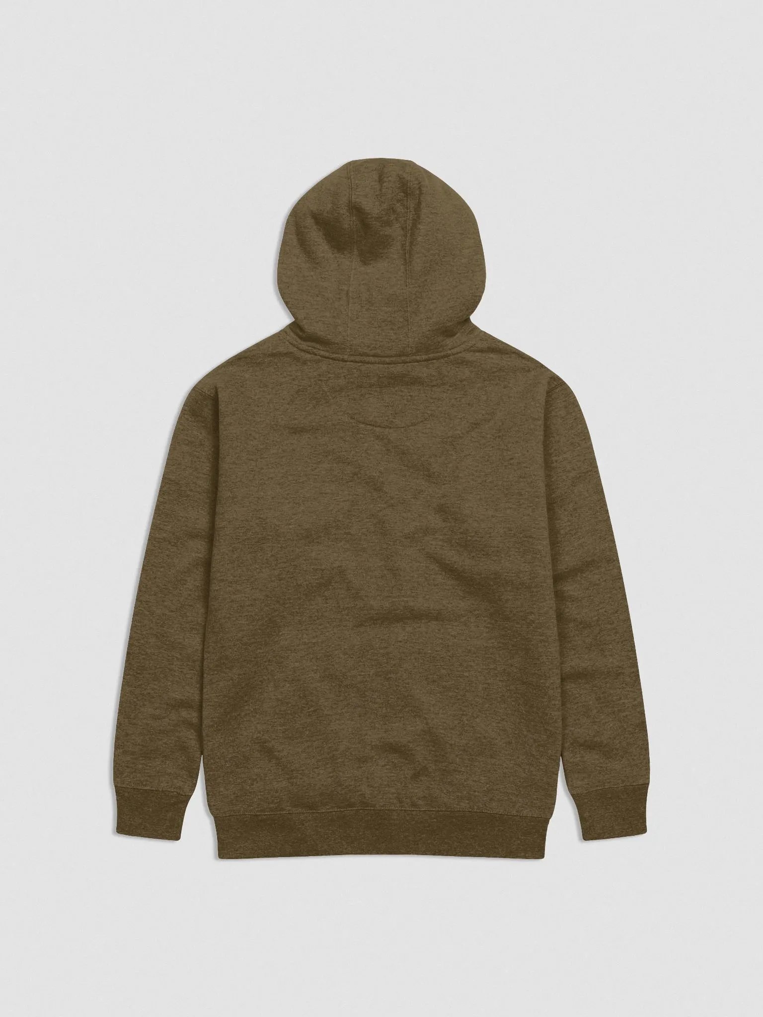 ON THE SPECTRUM lined design (lg., white and brass) embroidered heavyweight hoodie product image (10)