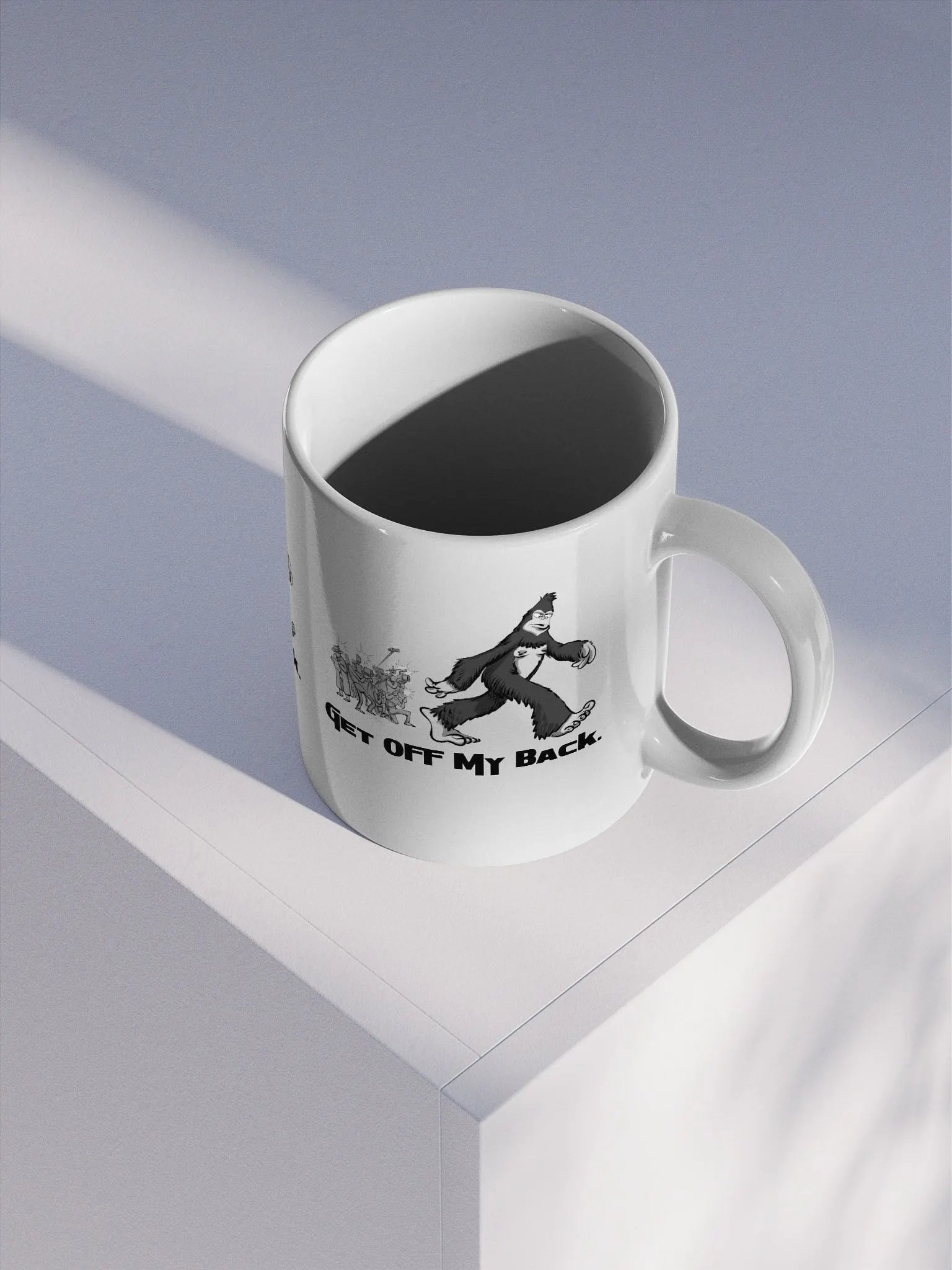 Get Off My Back - Bigfoot Mug product image (3)