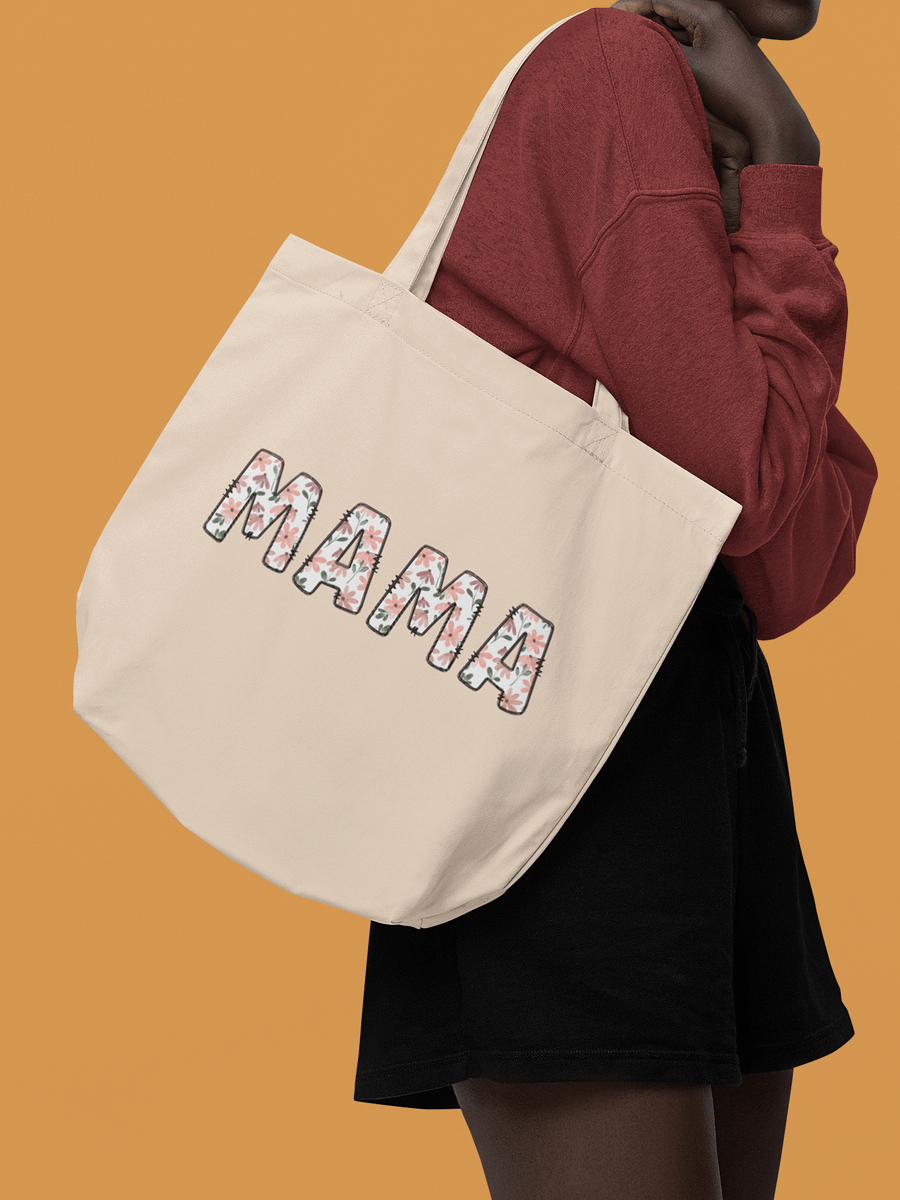 Wildflower Cotton Shopping Tote Mother's Day Gift Both Side Print product image (6)