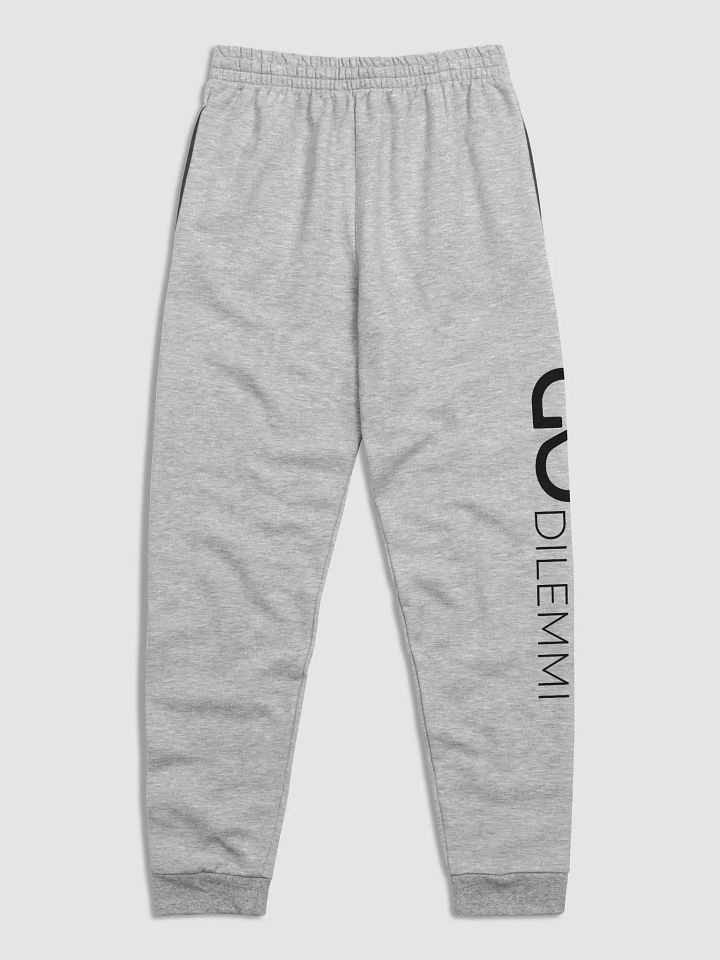 GIULIO DILEMMI JOGGERS - GREY & BLACK product image (2)