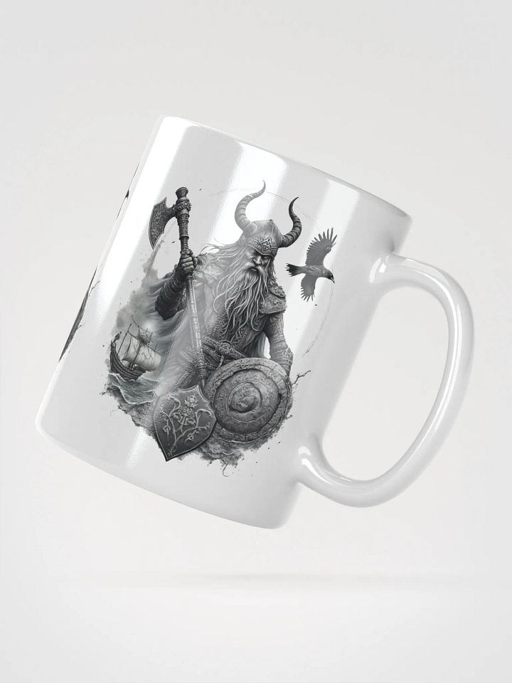 “Odin’s Legacy” Battle Mug – Forged Ceramic Strength product image (4)